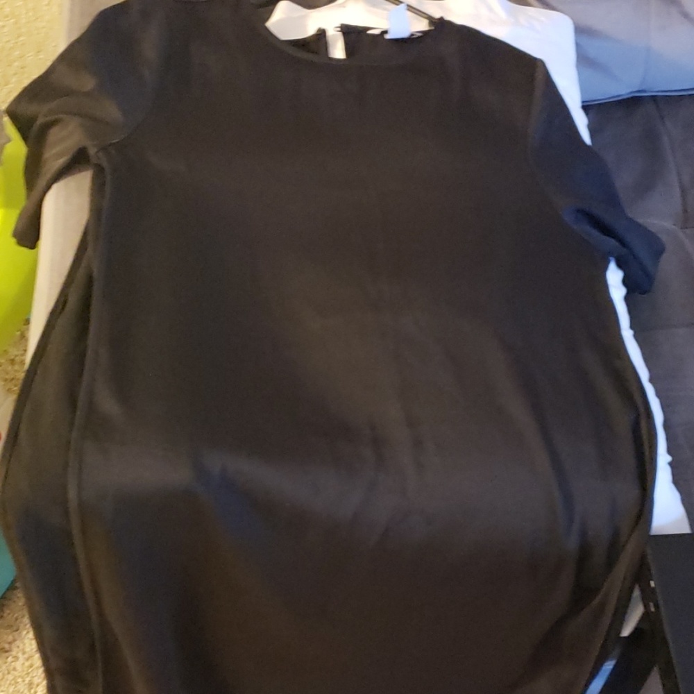 Midi black dress